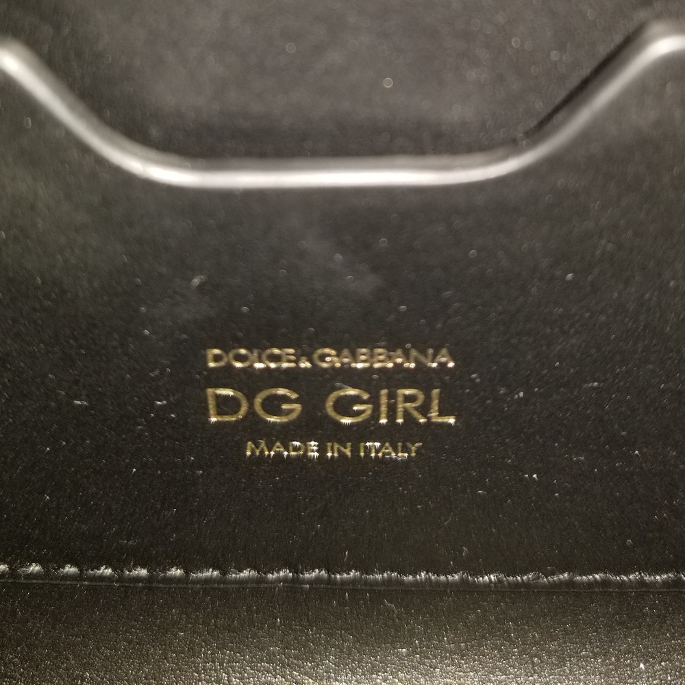 Dolce&Gabbana Mini DG Girls Camouflage Crossbody Bag Khaki Military Green - Picture 8 of 10